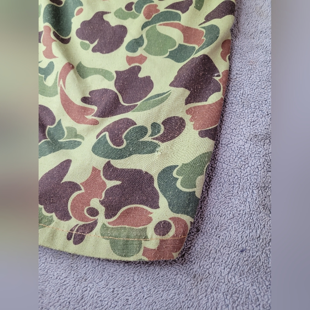 Vintage SafTbak Pants Mens 36x29 Duck Camo Hunting Canvas Altoona PA USA - Picture 3 of 10